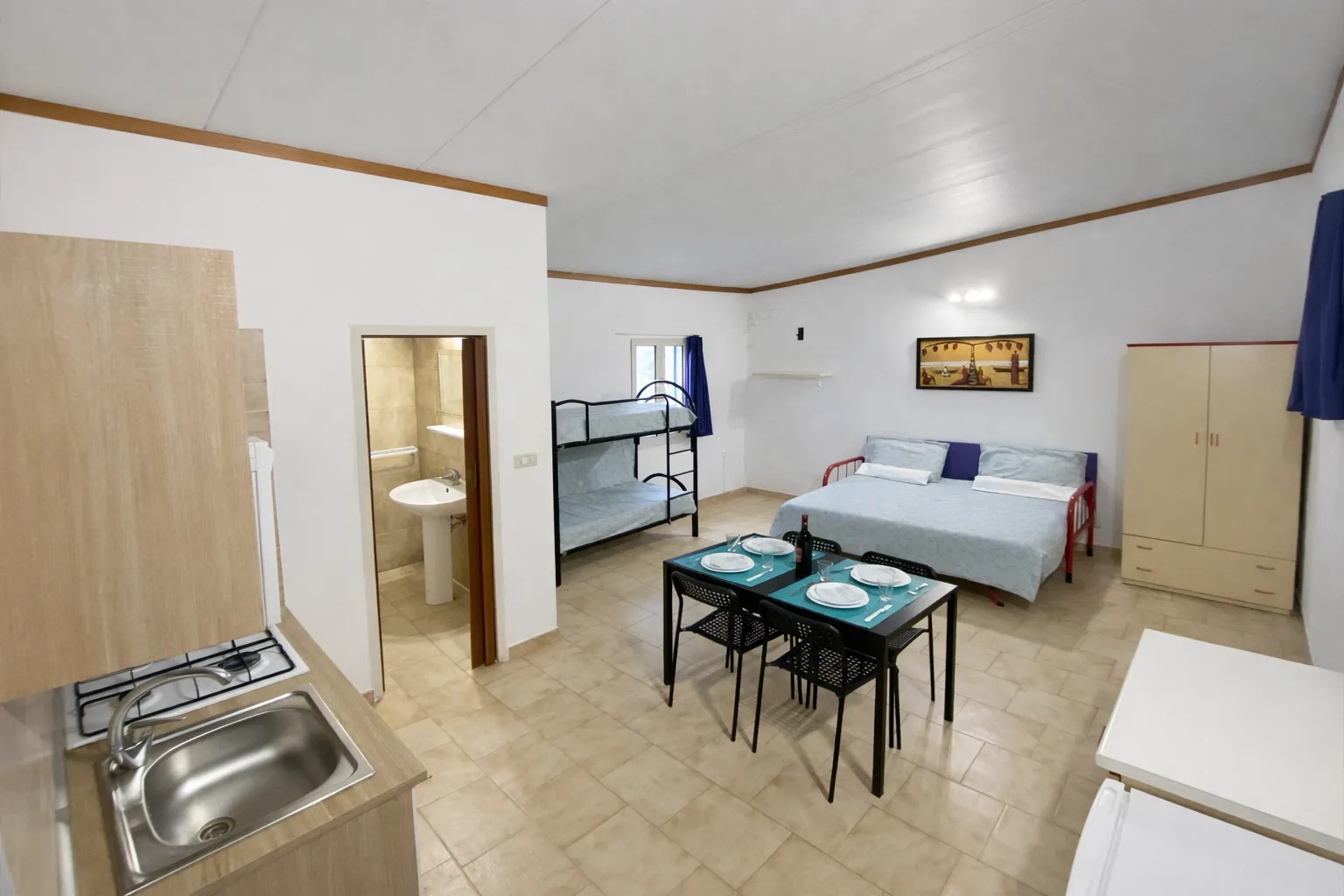 Monolocale Vieste Marina nel Gargano con angolo cottura