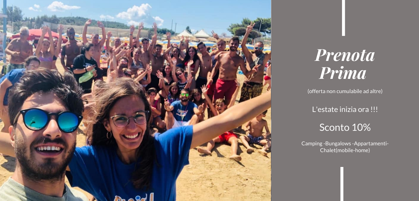 Prenota Prima e risparmia sulla tua vacanza a Vieste Marina Prenota Prima Vieste Marina: offerte per vacanze estive sul Gargano