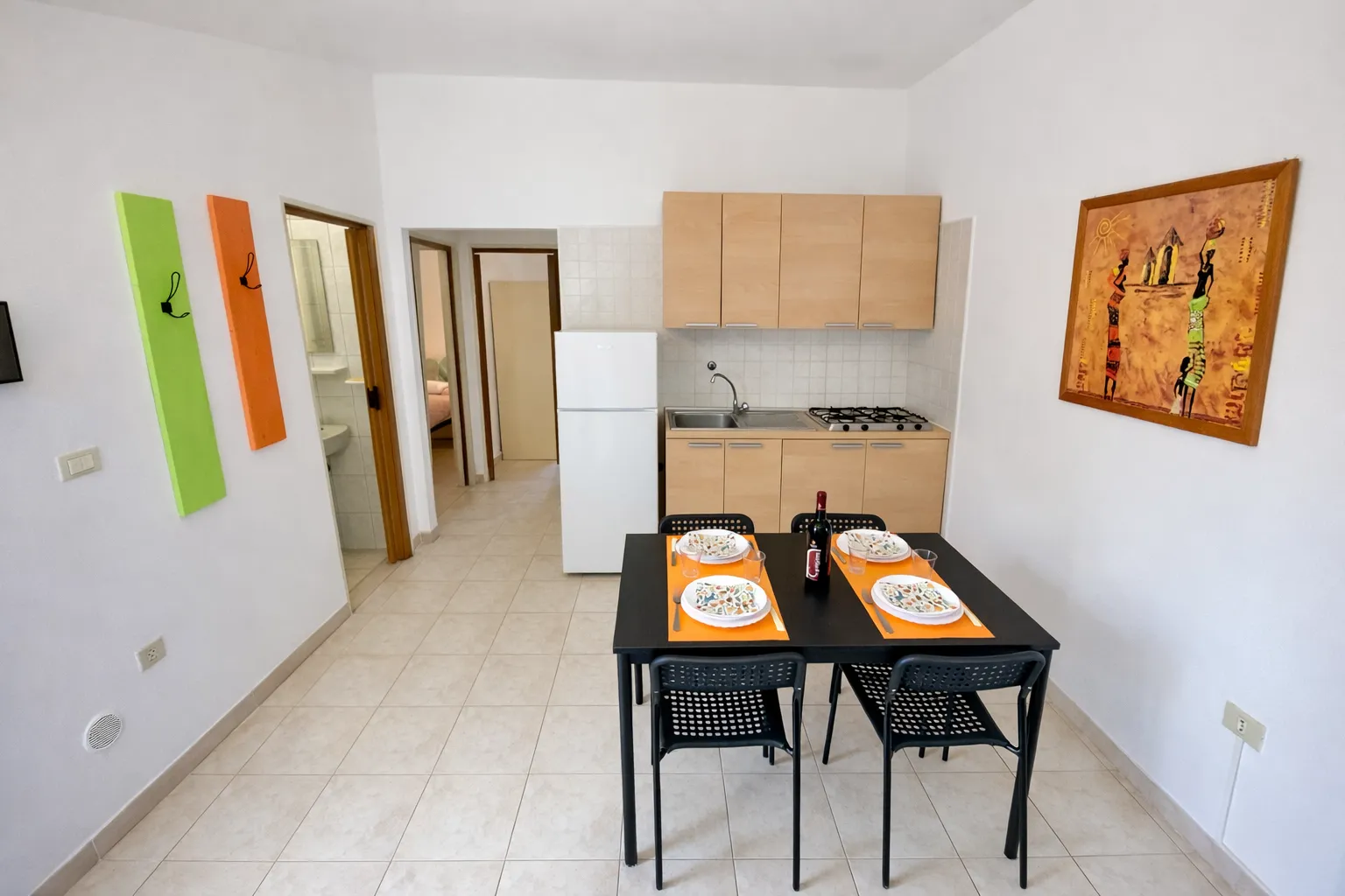 Trilocali Vieste Marina nel Gargano con soggiorno e camere spaziose